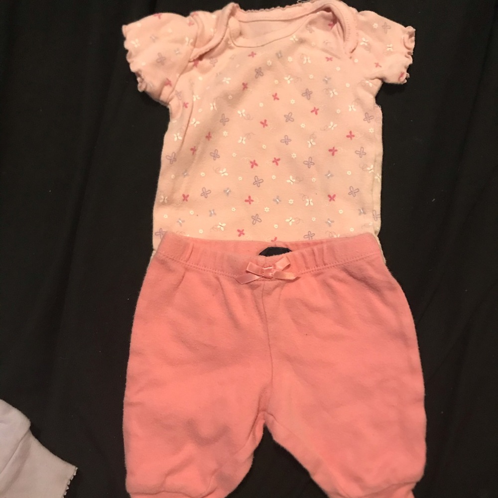 Faded glory short sleeve outfit set